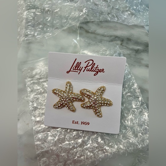 Lilly Pulitzer Other - Lilly Pulitzer Gold Starfish Jewelry